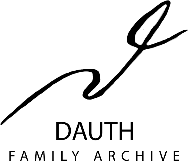 Dauth Family Archive - Logo - Subtitle - Black