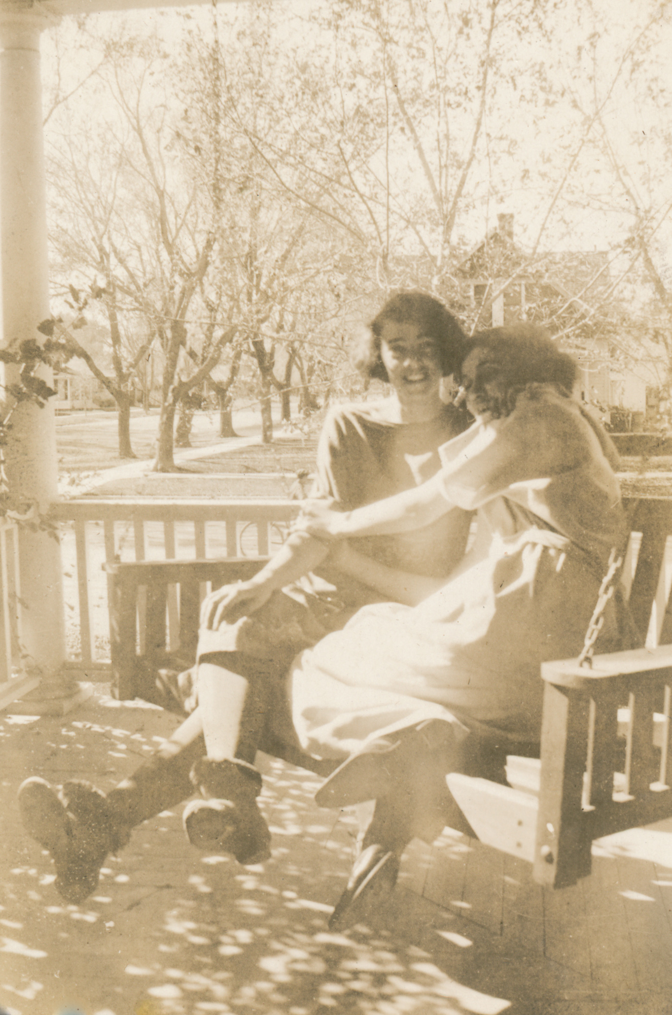 Dauth Family Archive - Circa 1923 - Elizabeth and Elsie Dauth