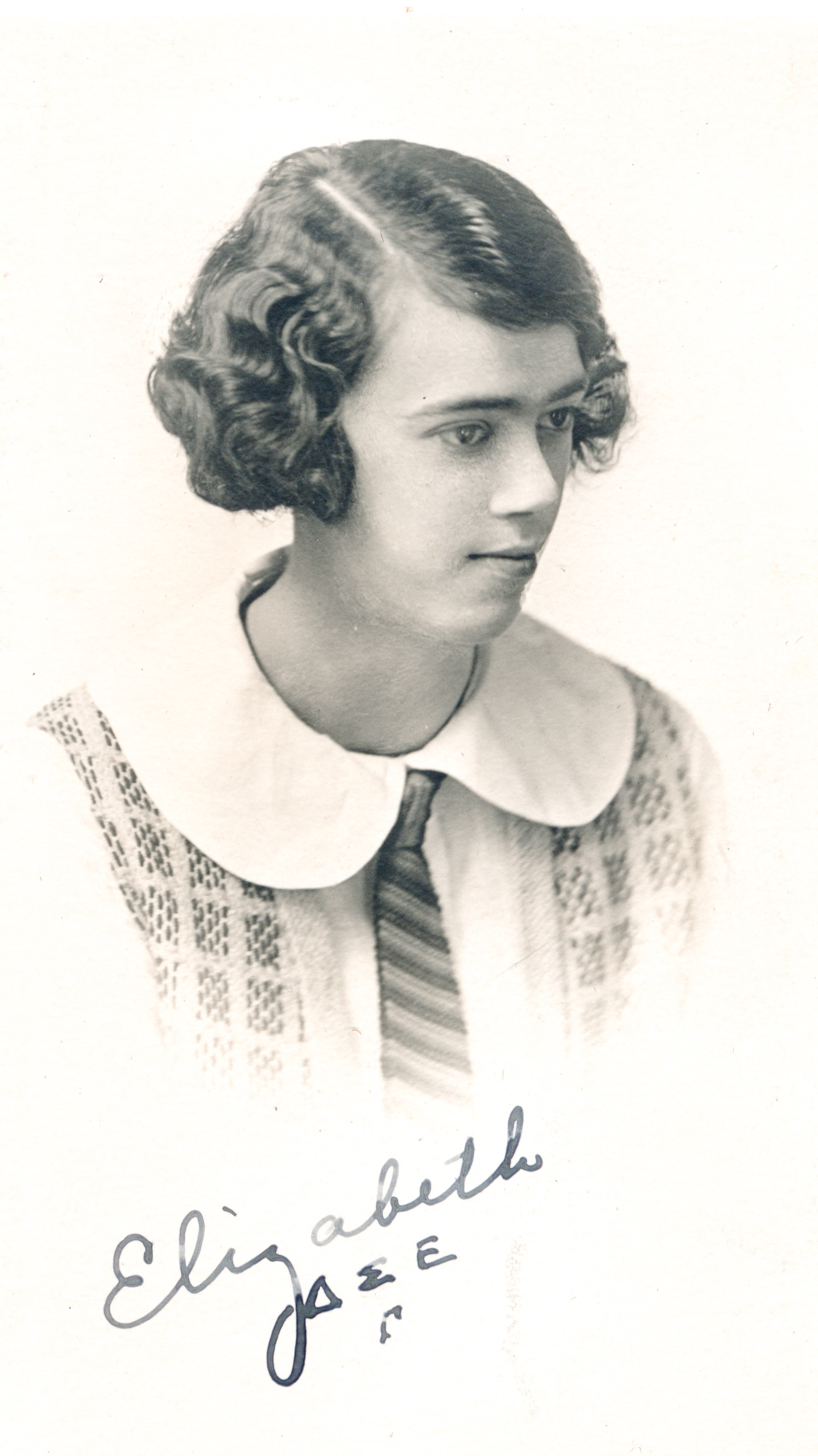 Dauth Family Archive - Circa 1924 - Elizabeth Dauth College Photo