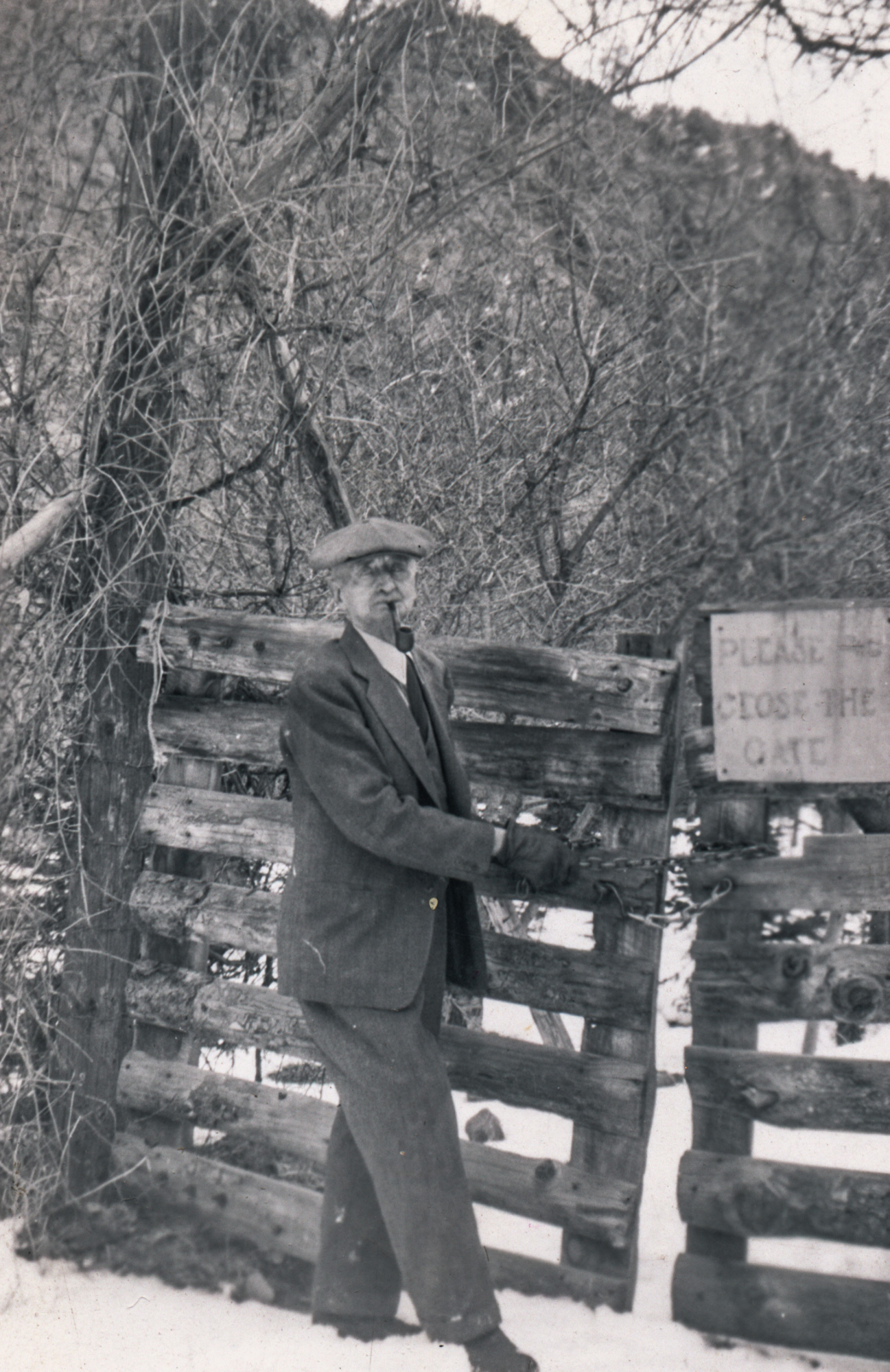 Dauth Family Archive - George Dauth Closing Idlewild Gate