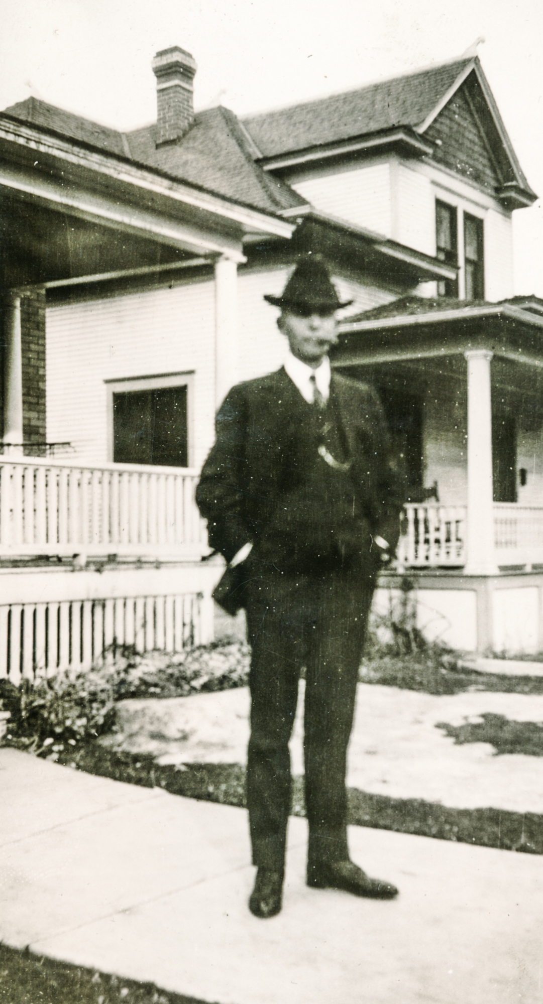 Dauth Family Archive - George Dauth in a Suit