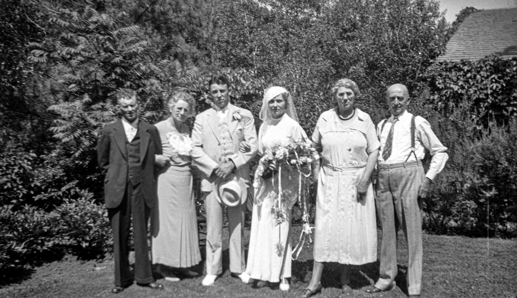 Dauth Family Archive - Wedding of Leslie Dauth to Ann Jeremiassen