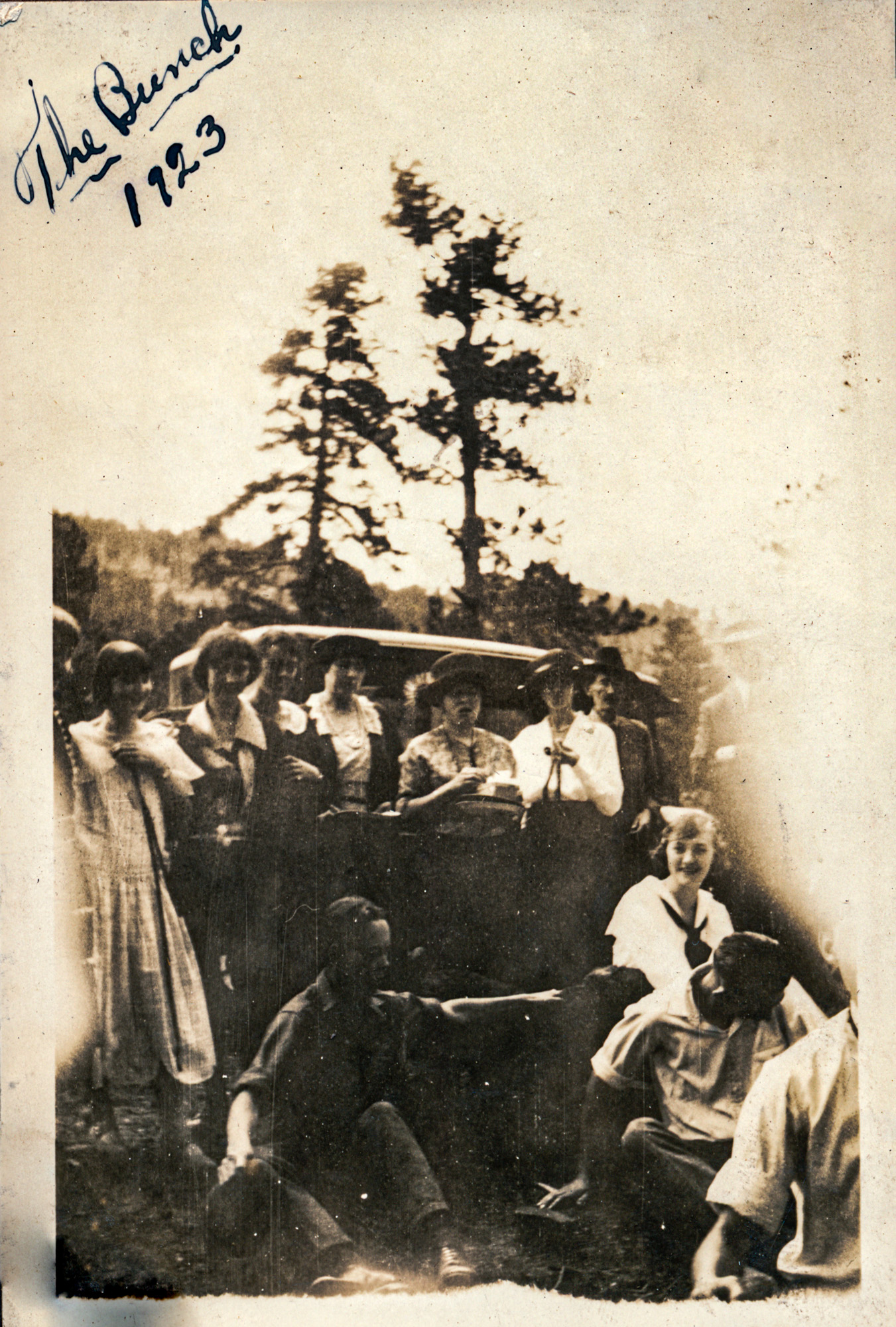 Dauth Family Archive - 1923 - June and Elizabeth Dauth On A Mountain Trip